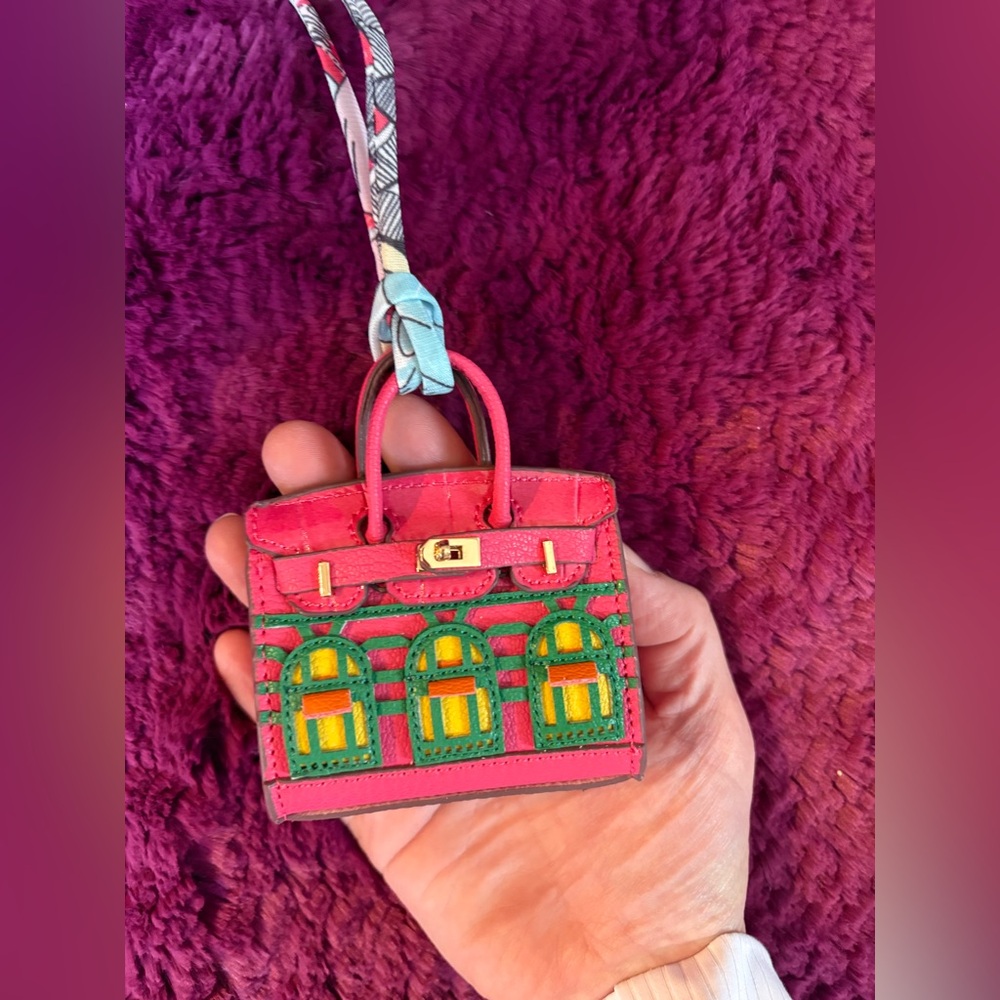 Birkin Faubourg Inspired Fully Functional Bag Charm And Air Pod Case Cover